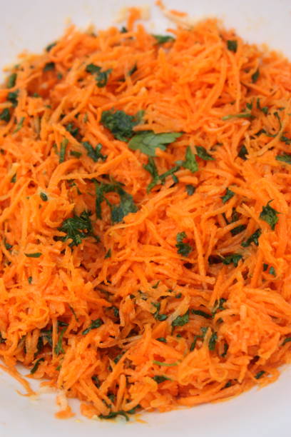 istock Seasoned shredded carrots  Buffet meal 1089200620