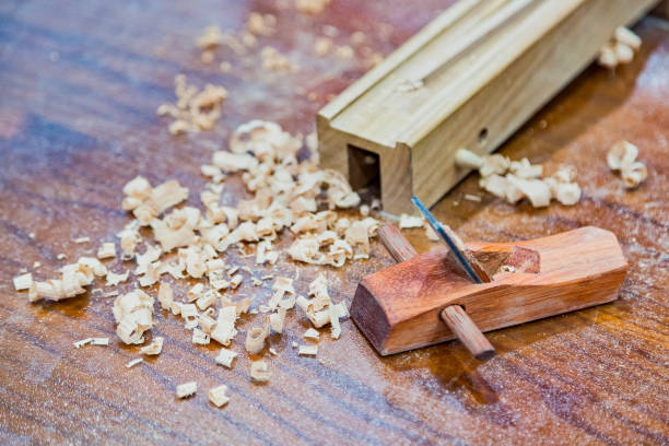 istock Chinese traditional woodworking production and crafts 1089202534