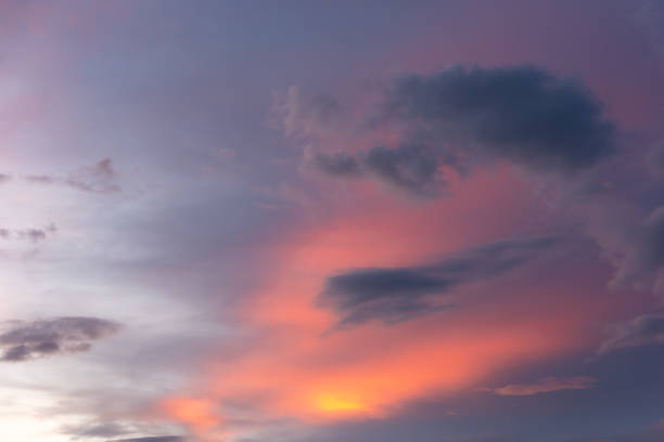 istock Beautiful and colorful cloudy sunset sky. 1089220864