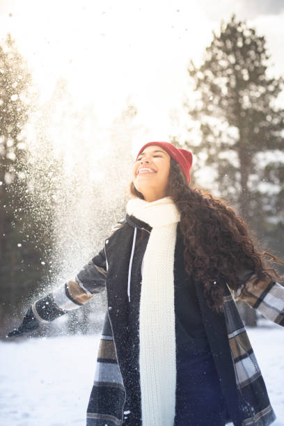 istock Happy Woman on Winter Vacation 1089231330