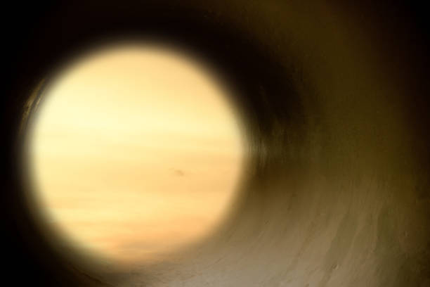 istock Light at the end of the tunnel concept image 1089243266