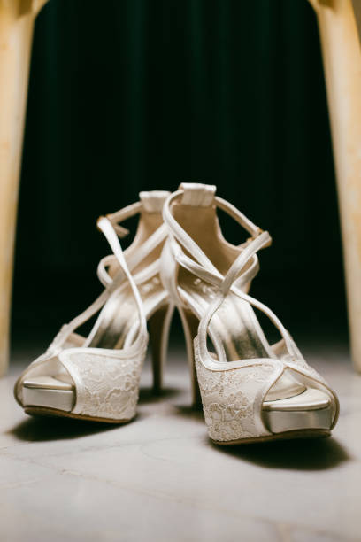 istock Woman Wedding Shoe 1089245940