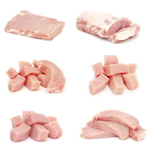 istock Meat collection on the white 1089247386