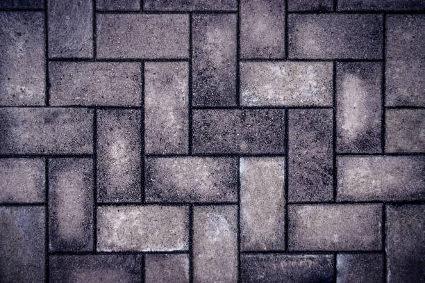 istock Background pavement, paving stone, brick, cobblestone, road, footpath. 1089247826
