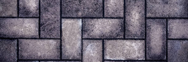 istock Background pavement, paving stone, brick, cobblestone, road, footpath. 1089247848