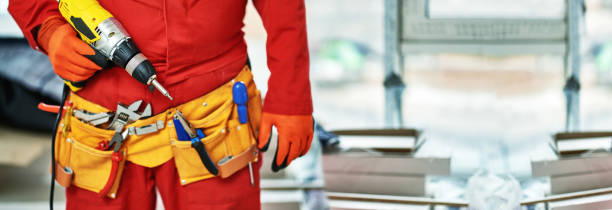 istock The builder makes repairs in the apartment. 1089262170