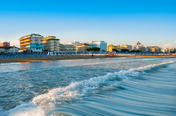 lido di jesolo, italien - italy adriatic sea summer europe stock-fotos und bilder