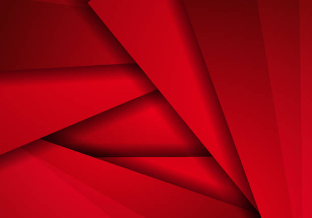 istock Background metallic modern with red metal banner. Stylish abstract red background, Red background vector message board for text and message design overlap dimension shadow graphic. vector illustration 1089264238