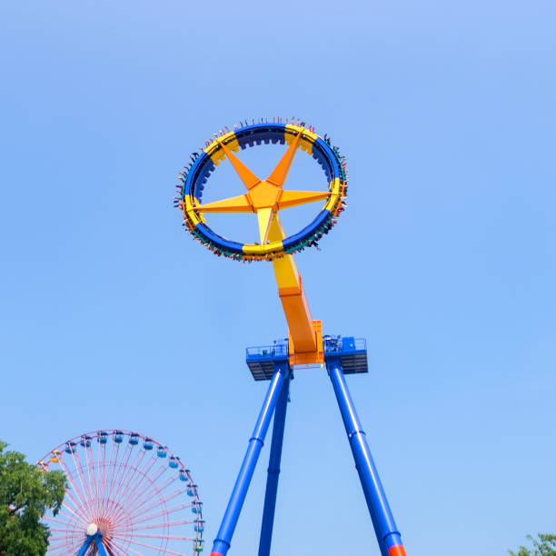 istock A Crazy Ride at an Amusment Park 1089276934