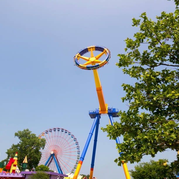 istock A Crazy Ride at an Amusment Park 1089276940
