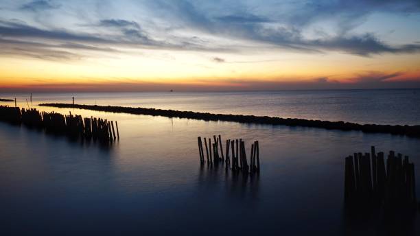istock Sunrise by the sea 1089277958
