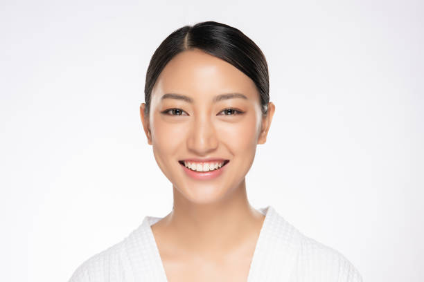 istock Beautiful smiling woman with clean skin 1089292142