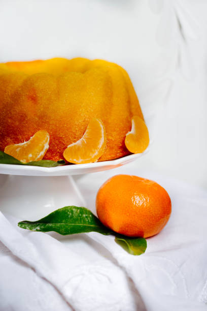 istock tasty pound cake with tangerines 1089303896
