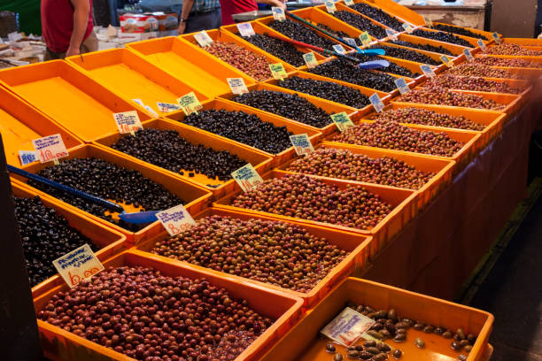 istock olives in bazaar, organic food and drink 1089307672