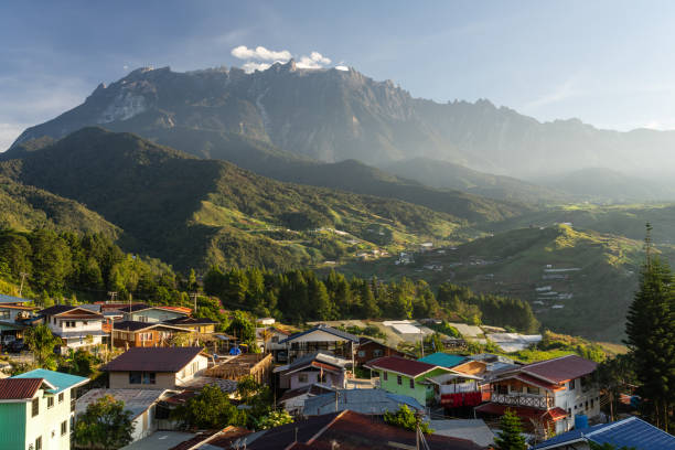 istock Kinabalu mountain peak, highest peak in Sabah Malaysia 1089318206