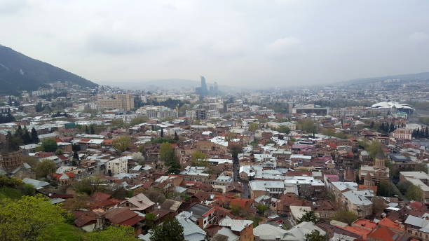 istock Panoramic view of Tbilisi 1089320988