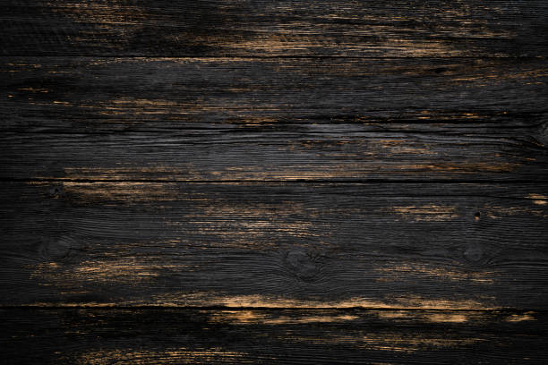 Wooden dark background Wooden planks background rustic wood table stock pictures, royalty-free photos & images