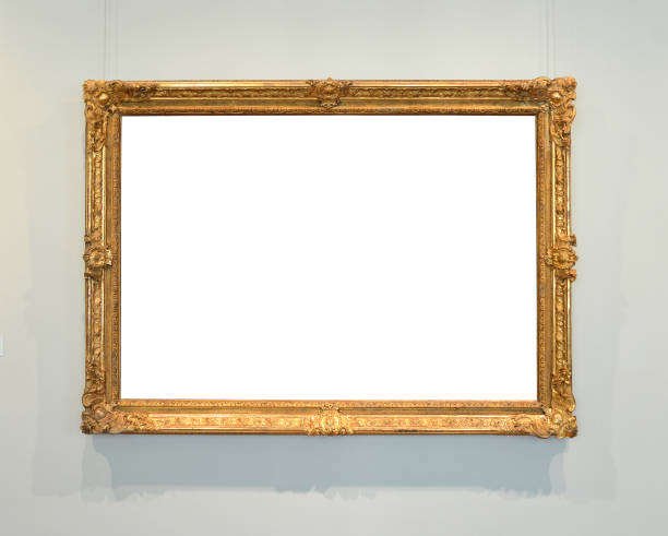 istock Golden frame for a picture 1089321852
