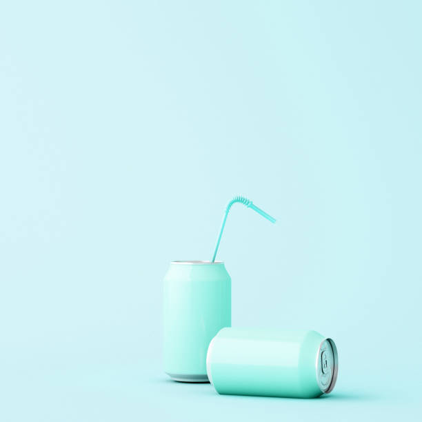 istock pastel aluminum cans ,3d illustration,3d rendering 1089324864