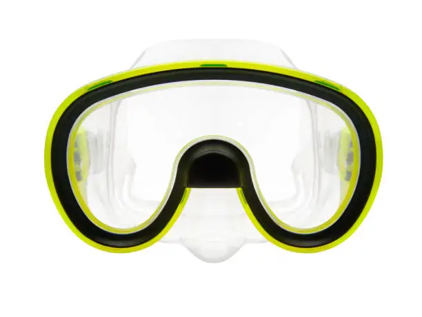 Photo of Isolated snorkeling or diving mask
