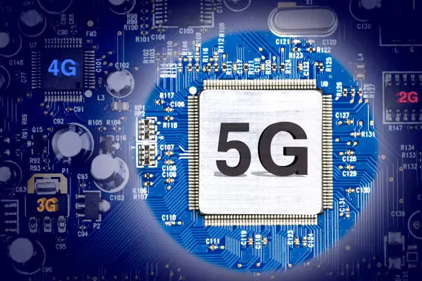 5G Next-generation mobile communication-related concept electronic parts