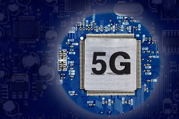 5G Next-generation mobile communication-related concept electronic parts