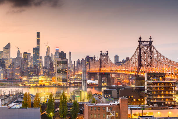 istock Queensboro Bridge and New York City 1089340488