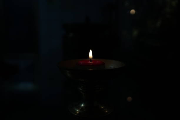 istock A candle with Incense burner. Worship God or ancestor. 1089342776