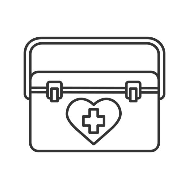 illustrations, cliparts, dessins animés et icônes de icône cas de organ transplantation - transplantation cardiaque