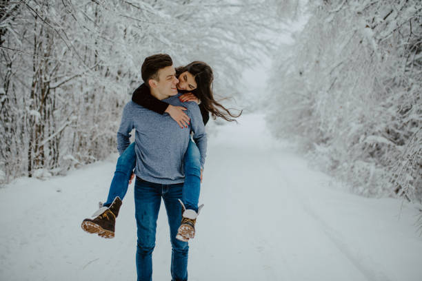 istock Couple in the forest 1089354496