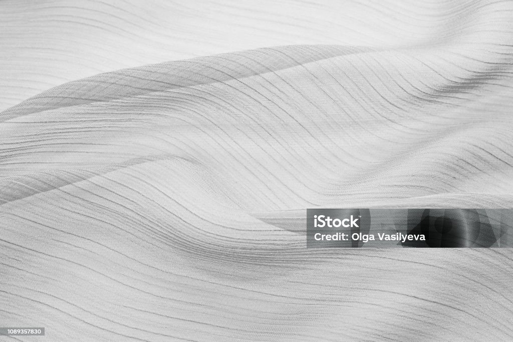 Texture Chiffon Fabric Gray Color For Backgrounds Stock Photo ...