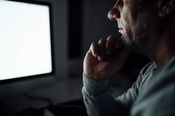 istock Senior working late at the office 1089365100
