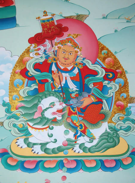 istock Fresco in a Tibetan monastery 1089365260