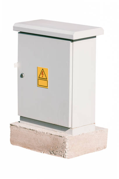 istock electricity box, cut out on white background 1089370902
