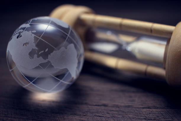 istock Earth and Hourglass 1089375360