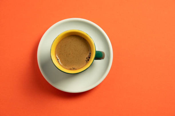 istock Turkish coffee on white coffee mug. 1089378374