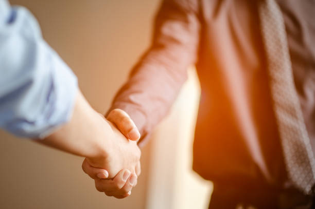 istock Business people shaking hands.business and office concept . 1089382724