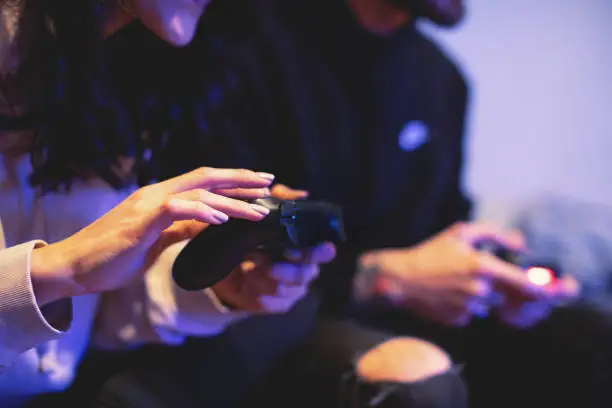Couple Playing Videogames