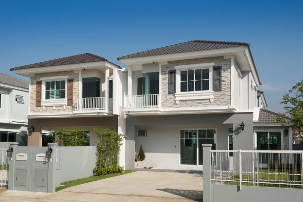 istock New house for sale or rent. 1089392568