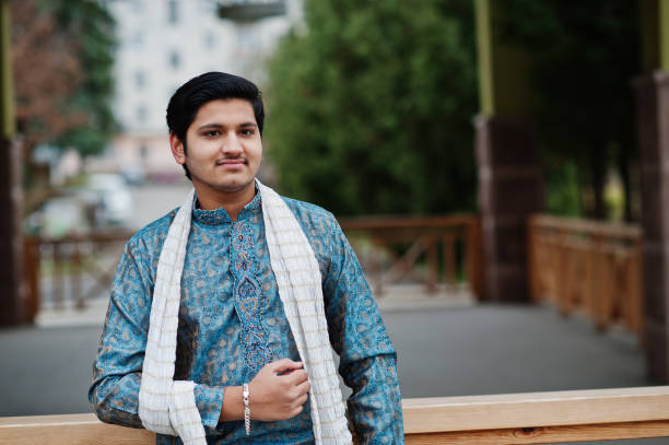 istock Indian man wear on traditional clothe 1089402186