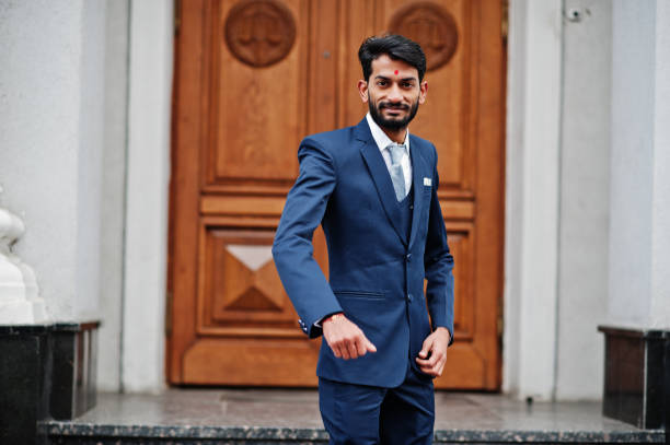 istock Stylish beard indian business man 1089402218