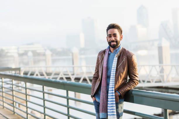 istock Stylish mixed race African-American and Hispanic man 1089402346