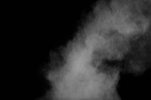 istock Abstract white powder explosion against black background.Abstract white dust exhale. 1089402770