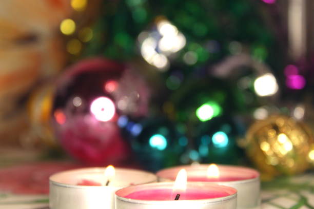 istock Christmas toys and candles 1089404472