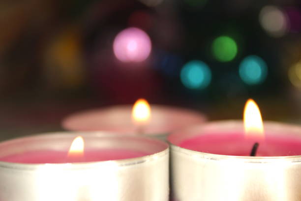 istock Christmas toys and candles 1089404544