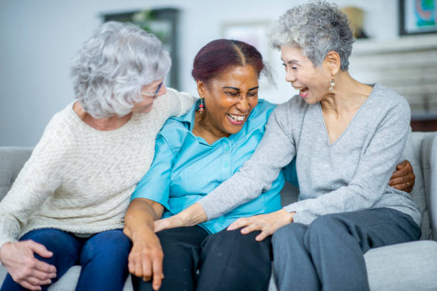 istock Senior Women Laughing 1089407394