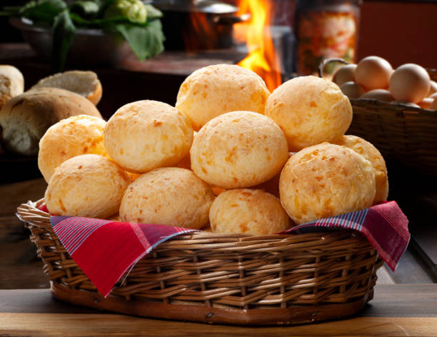 istock Brazilian snack cheese bread 1089407436