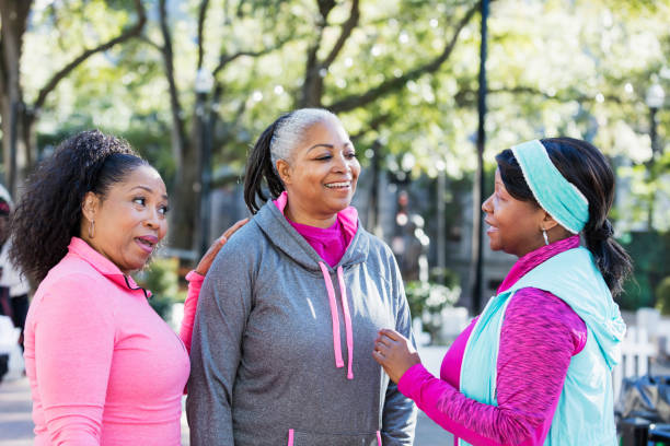 istock Three mature African-American women conversing 1089413756