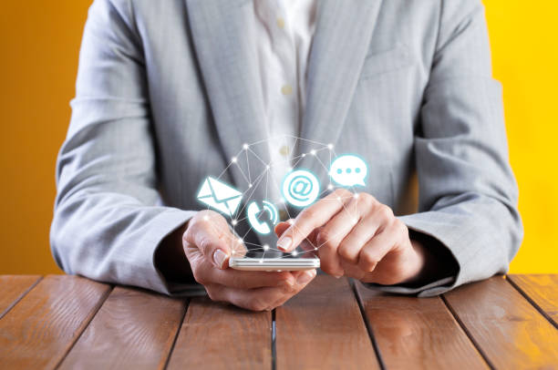 istock Busineswoman using smart phone 1089413940