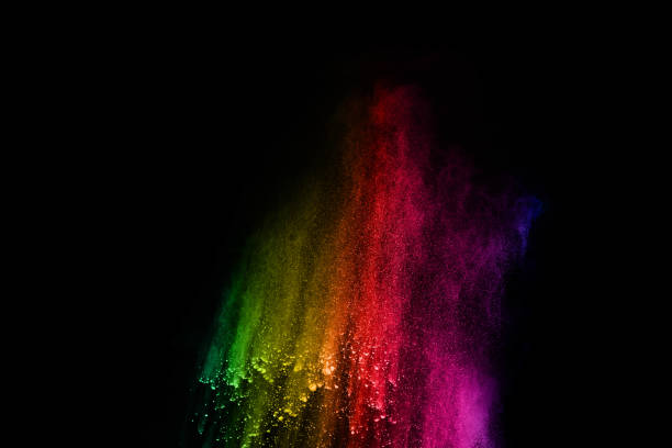 istock abstract colored dust explosion on a black background.abstract powder splatted background,Freeze motion of color powder exploding/throwing color powder, multicolored glitter texture. 1089414522